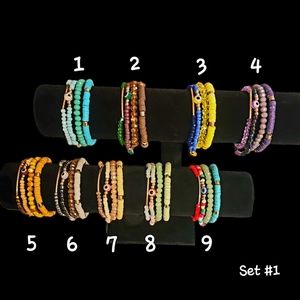 Boutique Evil Eye Bracelet Stacks by Kimmai_ayy